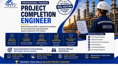 Project Completion Engineer and Project Handover Strategy